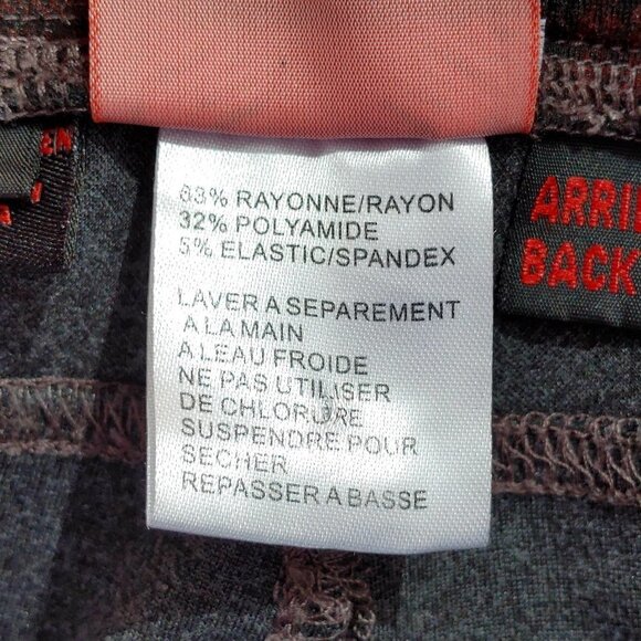 ATTRACTIVE SIMON CHANG The Collection Checkered Stretch Pant Leggings S… - Picture 6 of 7